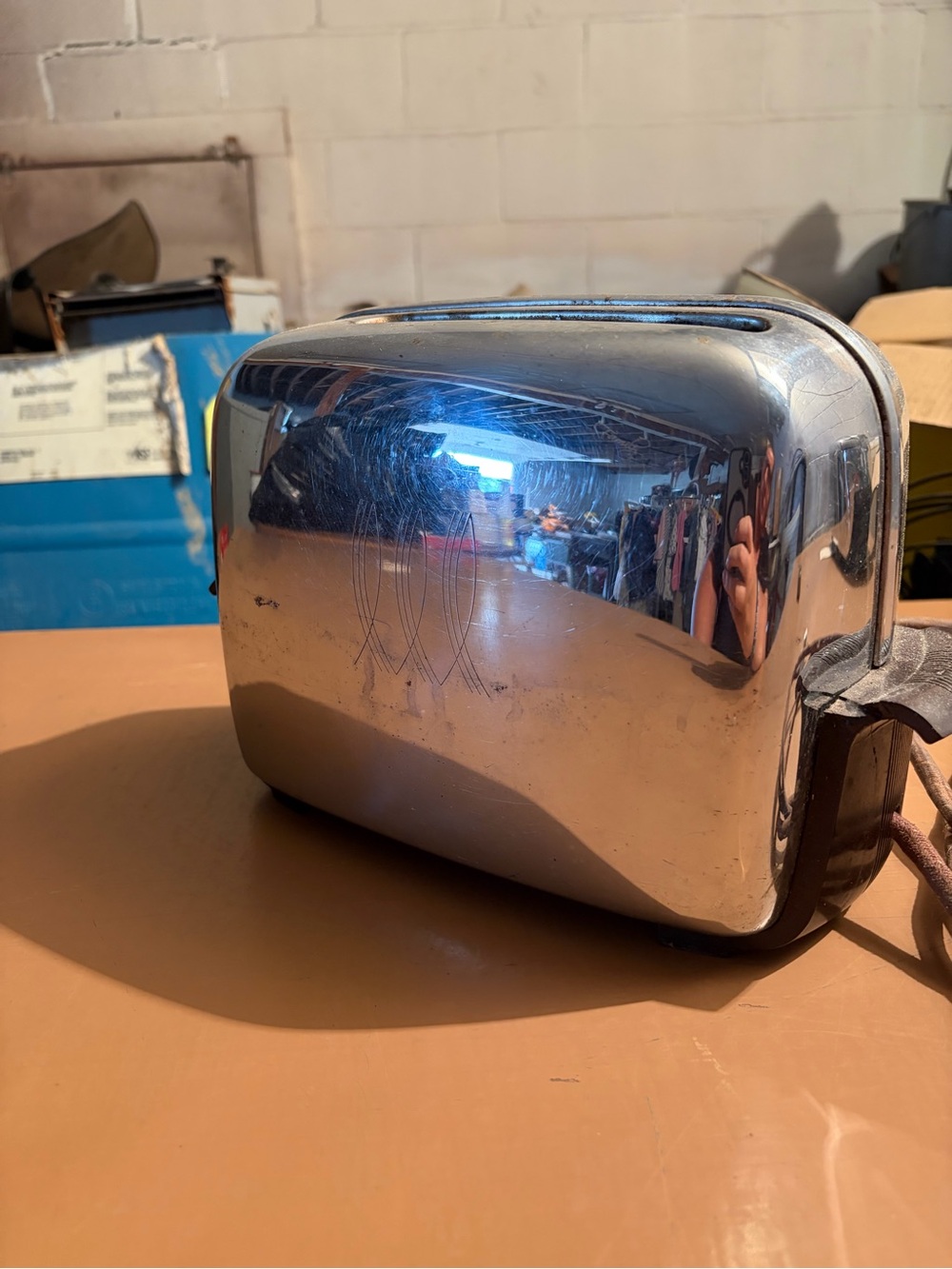 Chrome Two-Slice Retro Toaster - Silver